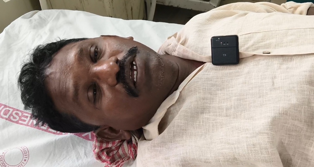 నంద్యాలలో కారు – బైక్ ప్రమాదం: వ్యక్తికి తీవ్ర గాయాలు